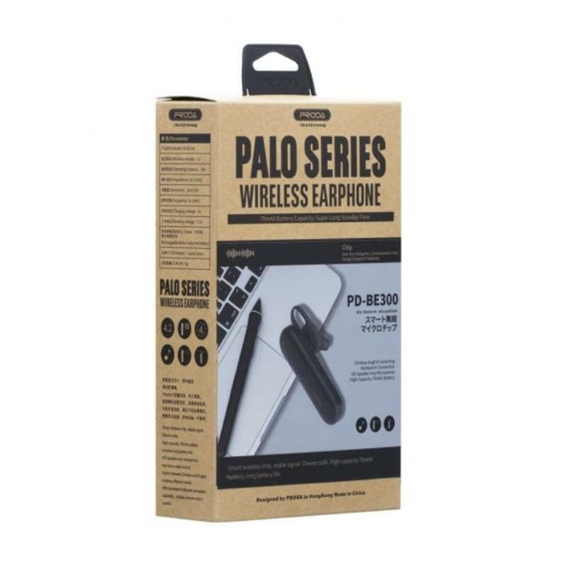 Bluetooth-гарнітура Proda PD-BE300 Palo Black (6971278724841)
