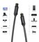 Фото - Кабель Vention Toslink - Toslink (M/M), 2 м, Black (BAEBH) | click.ua