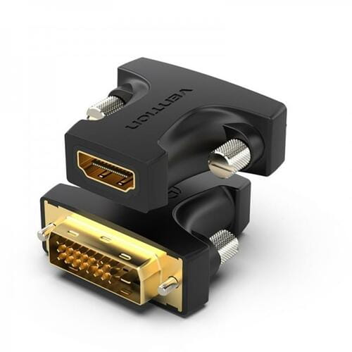 Фото - Кабель Vention Адаптер  HDMI - DVI (F/M), Black  AILB0 (AILB0)