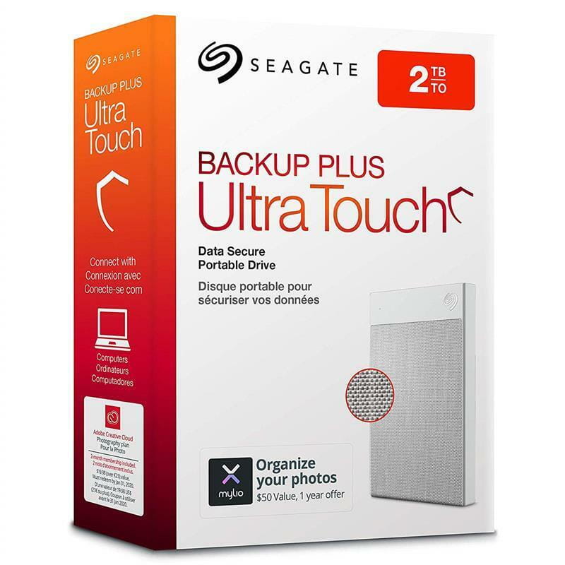 Внешний жесткий диск 2.5" USB 2.0TB Seagate Backup Plus Ultra Touch White (STHH2000402)