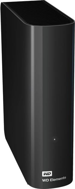 Внешний жесткий диск 3.5" USB 10.0TB WD Elements Desktop Black (WDBWLG0100HBK-EESN)