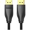 Фото - Кабель Vention DisplayPort - DisplayPort V1.4 (M/M), 1.5 м, Black (HCCBG) | click.ua