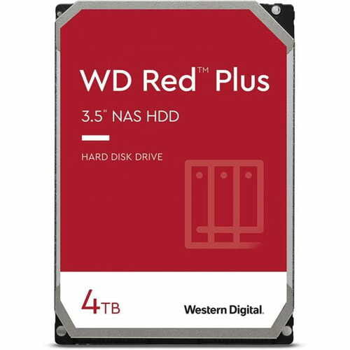 WD Red Plus WD40EFPX 4 TB 256/5400 - купить жесткий диск (HDD