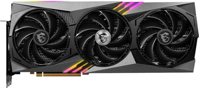 Видеокарта GF RTX 4090 24GB GDDR6X Gaming X Trio MSI (GeForce RTX 4090 GAMING X TRIO 24G)
