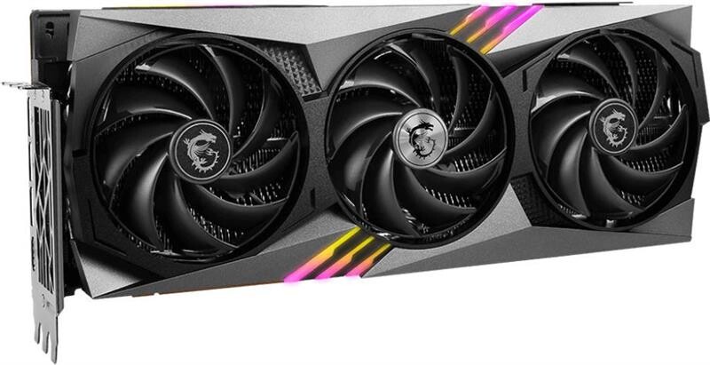 Видеокарта GF RTX 4090 24GB GDDR6X Gaming X Trio MSI (GeForce RTX 4090 GAMING X TRIO 24G)