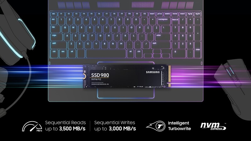 Накопитель SSD  250GB Samsung 980 M.2 PCIe 3.0 x4 NVMe V-NAND MLC (MZ-V8V250BW)