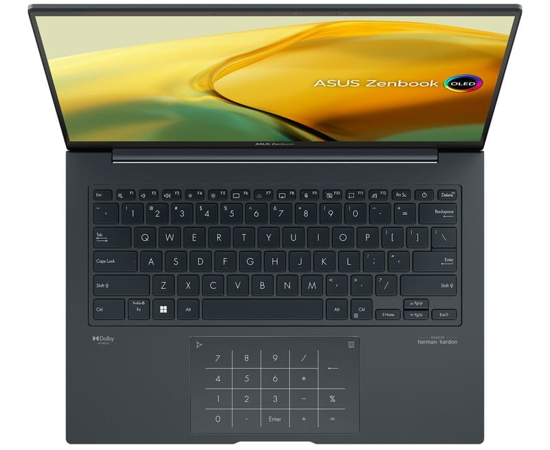 Ноутбук Asus ZenBook 14X OLED UX3404VC-M9026WS (90NB10H1-M00760) Inkwell Gray