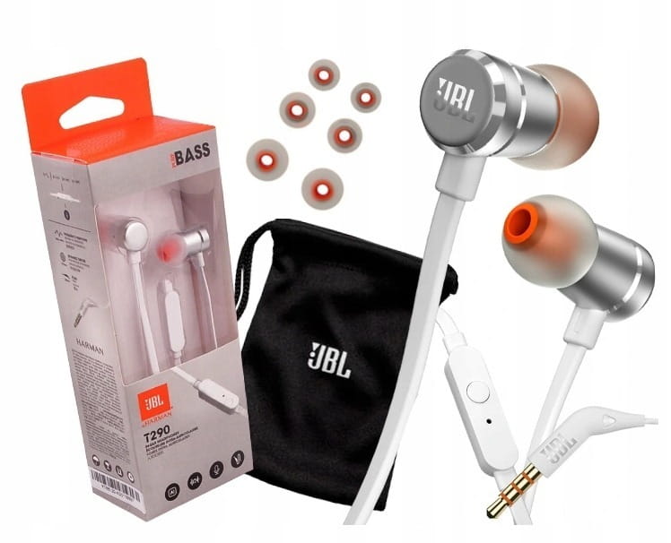 Гарнiтура JBL T290 Silver (JBLT290SIL)