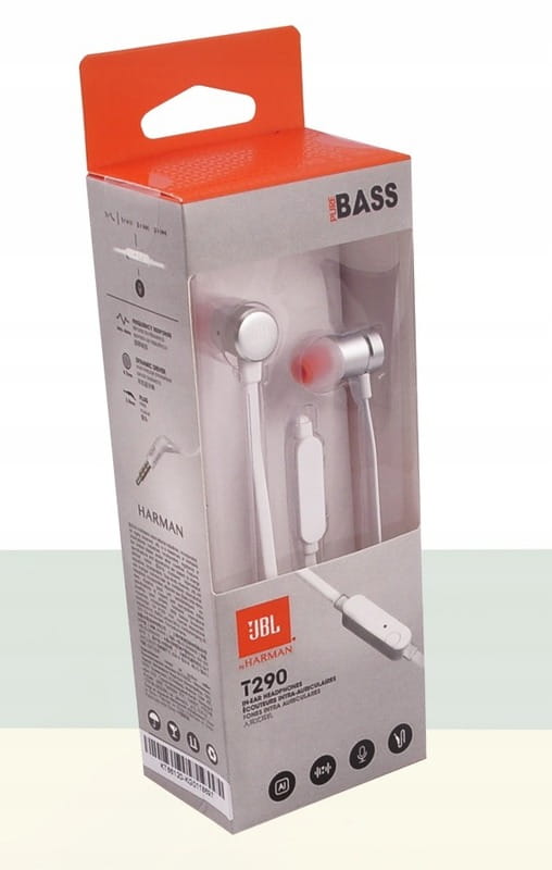 Гарнитура JBL T290 Silver (JBLT290SIL)