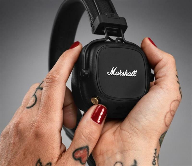 Bluetooth-гарнитура Marshall Major IV Black (1005773)