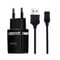 Фото - Зарядное устройство Hoco C12 Smart (2USB, 2.4А) Black (6957531064114) + кабель MicroUSB | click.ua