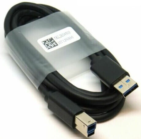 Кабель Dell USB - USB Type-B V 3.0 (M/M), 1.8 м, Black (5KL2E22501-OEM)_OEM
