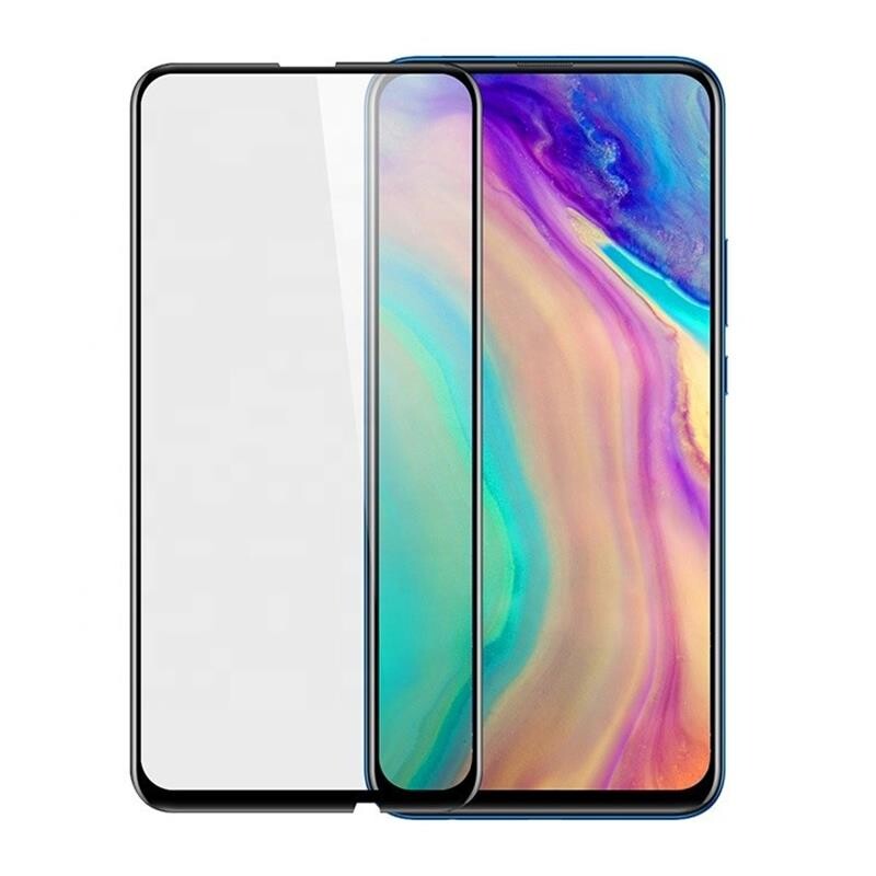 Защитное стекло для Huawei P Smart Z/P Smart Pro/Honor 9X/Y9 Prime 2019 Black, 0.3мм, 4D ARC, Люкс (Z14587)