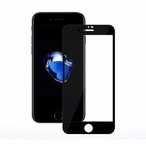 Фото - Захисне скло / плівка Захисне скло для Apple iPhone SE /8/7 Black, 0.3мм, 4D ARC, Люкс (Z153 2020