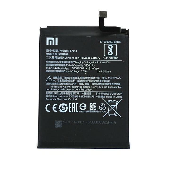 АКБ Xiaomi Redmi 5 Plus (BN44) (оригинал 100%, тех. упаковка) (A20837)