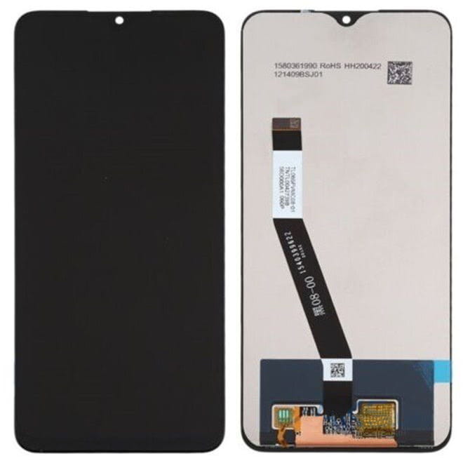 Дисплей Xiaomi Redmi 9/Poco M2 в сборе с сенсором и рамкой Carbon Grey (L17917)