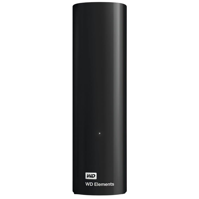 Зовнішній жорсткий диск 3.5" USB 12.0TB WD Elements Desktop Black (WDBWLG0120HBK-EESN)