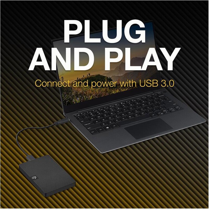 Внешний жесткий диск 2.5" USB 2.0TB Seagate Expansion Portable Black (STKM2000400)