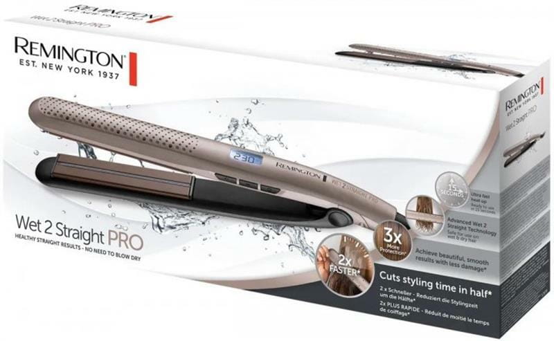 Утюжок (Выпрямитель) для волос Remington S7970 Wet 2 Straight Pro