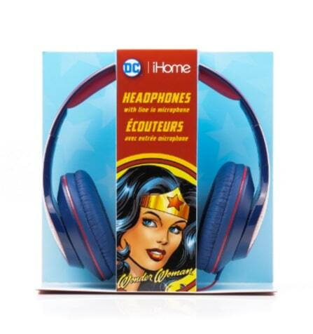 Гарнитура eKids iHome Warner Bros Wonder Woman Mic (RI-M40WW.FXV7)
