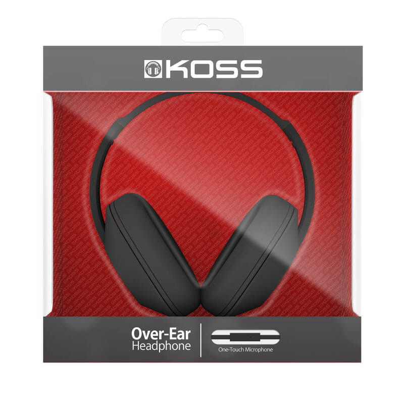 Гарнитура KOSS UR23iK Over-Ear Mic Black (195083)