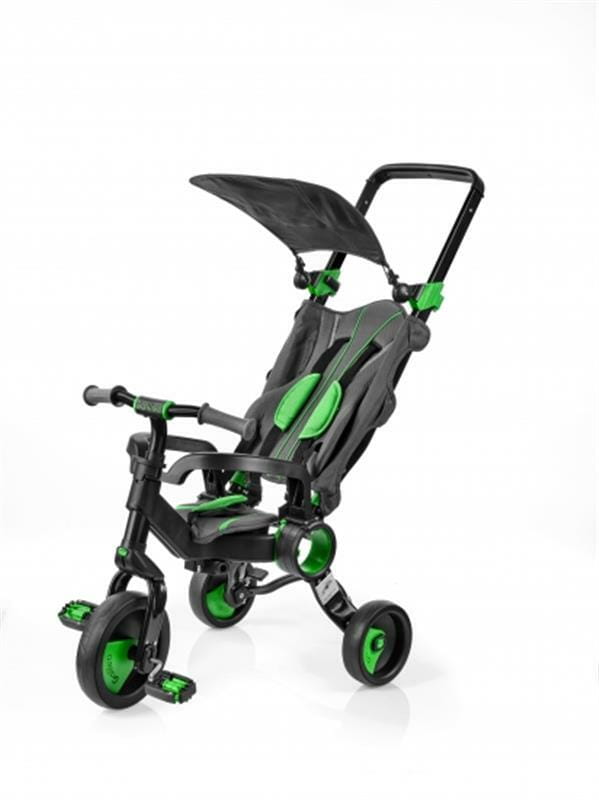 Велосипед триколісний Galileo Strollcycle Black Green (GB-1002-G)