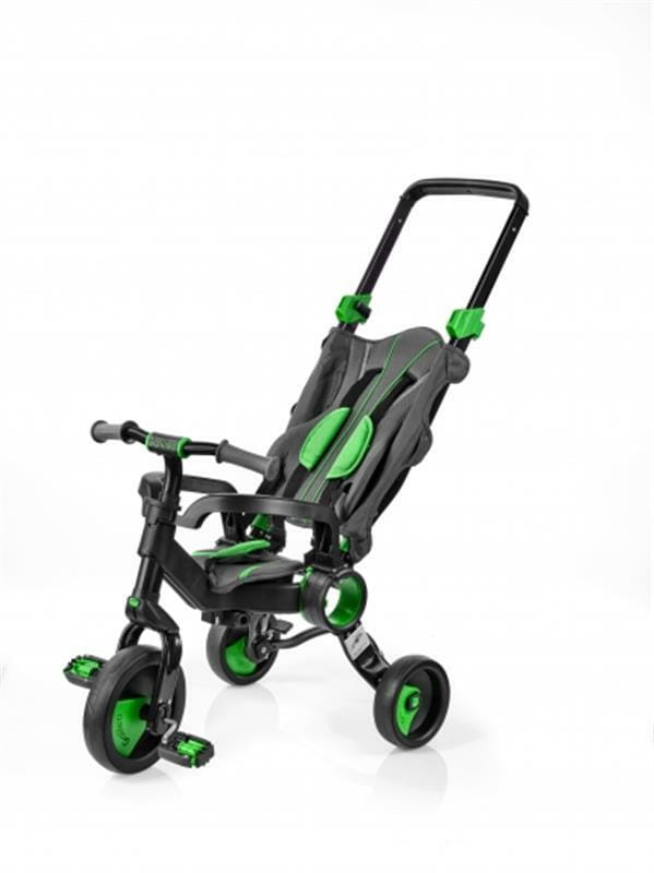 Велосипед триколісний Galileo Strollcycle Black Green (GB-1002-G)