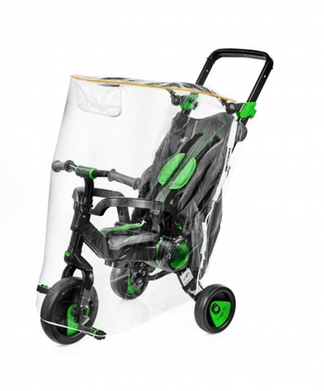 Велосипед триколісний Galileo Strollcycle Black Green (GB-1002-G)