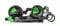 Фото - Велосипед триколісний Galileo Strollcycle Black Green (GB-1002-G) | click.ua