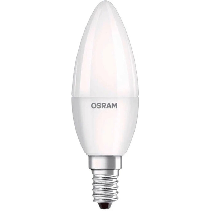 Лампа светодиодная Osram LED Value Е14 5-40W 2700K 220V B40 (4052899326453)