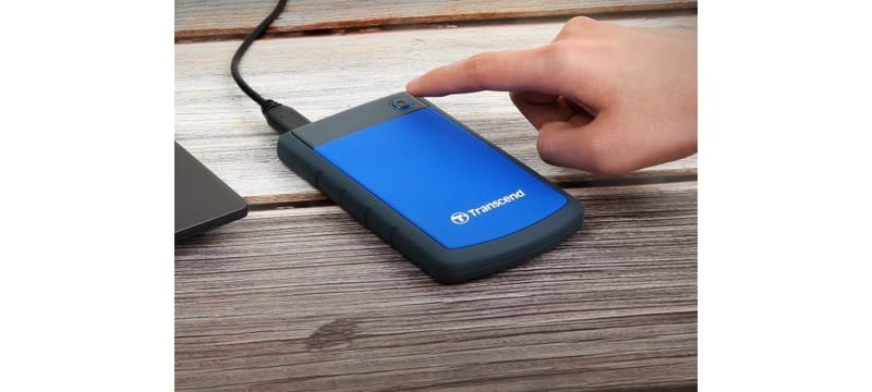 Зовнішній жорсткий диск 2.5" USB 2.0TB Transcend StoreJet (TS2TSJ25H3B)