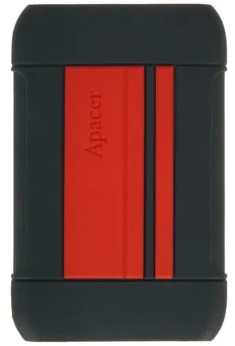 Внешний жесткий диск 2.5" USB 2.0TB Apacer AC633 Black/Red (AP2TBAC633R-1)