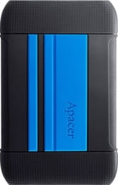 Внешний жесткий диск 2.5" USB 2.0TB Apacer AC633 Black/Blue (AP2TBAC633U-1)