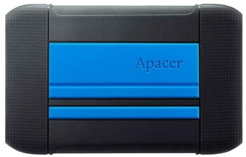 Внешний жесткий диск 2.5" USB 1.0TB Apacer AC633 Black/Blue (AP1TBAC633U-1)