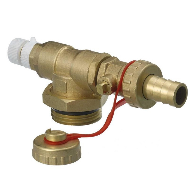 Торцева секція Danfoss FHF-EM з ручним пристроєм для видалення повітря (088U0786)