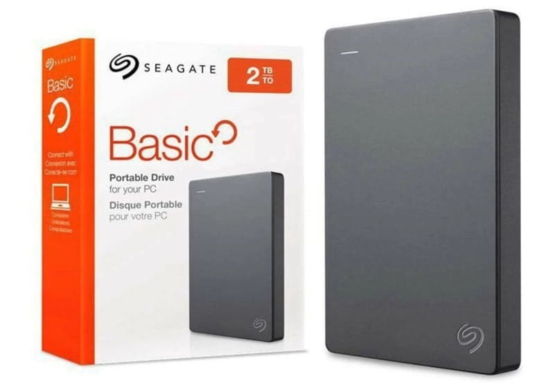 Внешний жесткий диск 2.5" USB 2.0TB Seagate Bacis Black (STJL2000400)