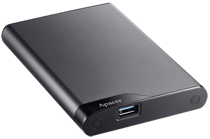 Внешний жесткий диск 2.5" USB 1.0TB Apacer AC632 Grey (AP1TBAC632A-1)