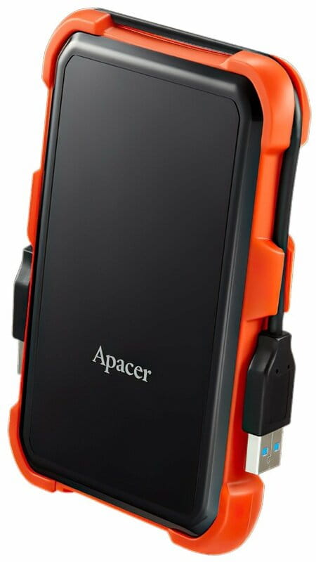 Внешний жесткий диск 2.5" USB 1.0TB Apacer AC630 Black/Orange (AP1TBAC630T-1)
