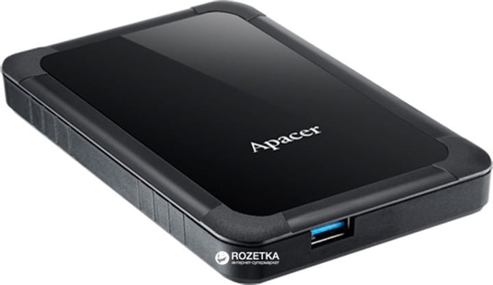 Внешний жесткий диск 2.5" USB 2.0TB Apacer AC532 Black (AP2TBAC532B-1)