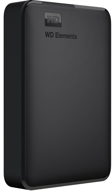 Внешний жесткий диск 2.5" USB 4.0TB WD Elements Portable Black (WDBU6Y0040BBK-WESN)