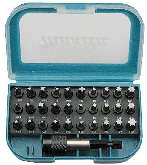 Набір біт з утримувачем Makita 25мм, 31 шт. (P-73374)