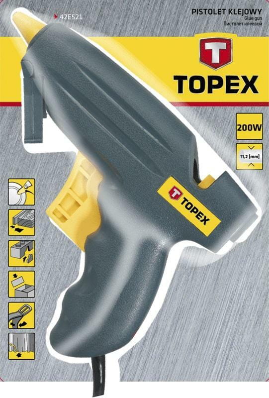 Клеевой пистолет Topex 42E521