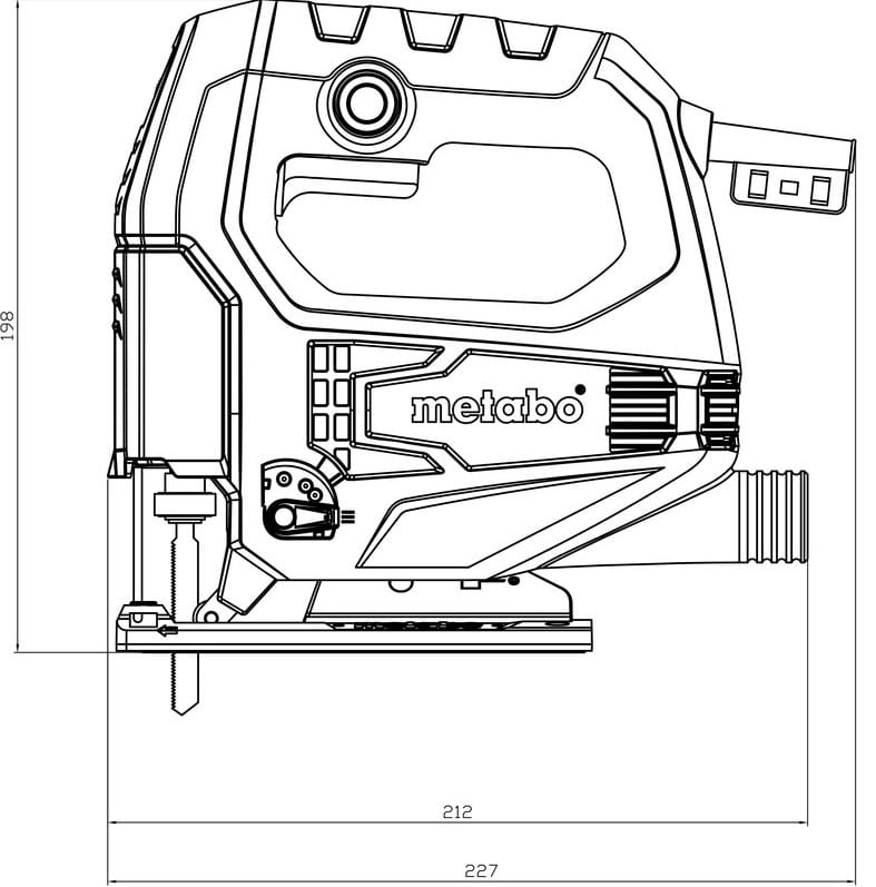 Лобзик Metabo STEB 65 Quick (601030000)