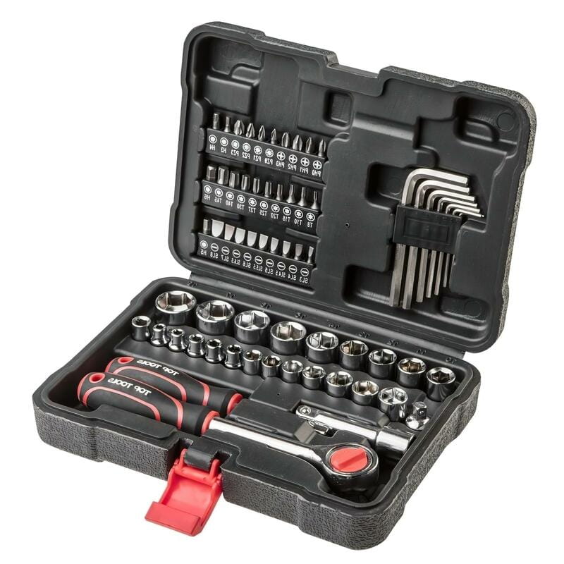 Набор ключей торцевых гаечных Top Tools 63 единиц (38D515)
