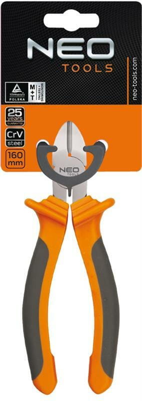 Кусачки NEO Tools бокові, 160 мм (01-017)