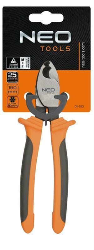 Кабелеріз NEO Tools для мідних алюмінієвих кабелів 160мм (01-513)