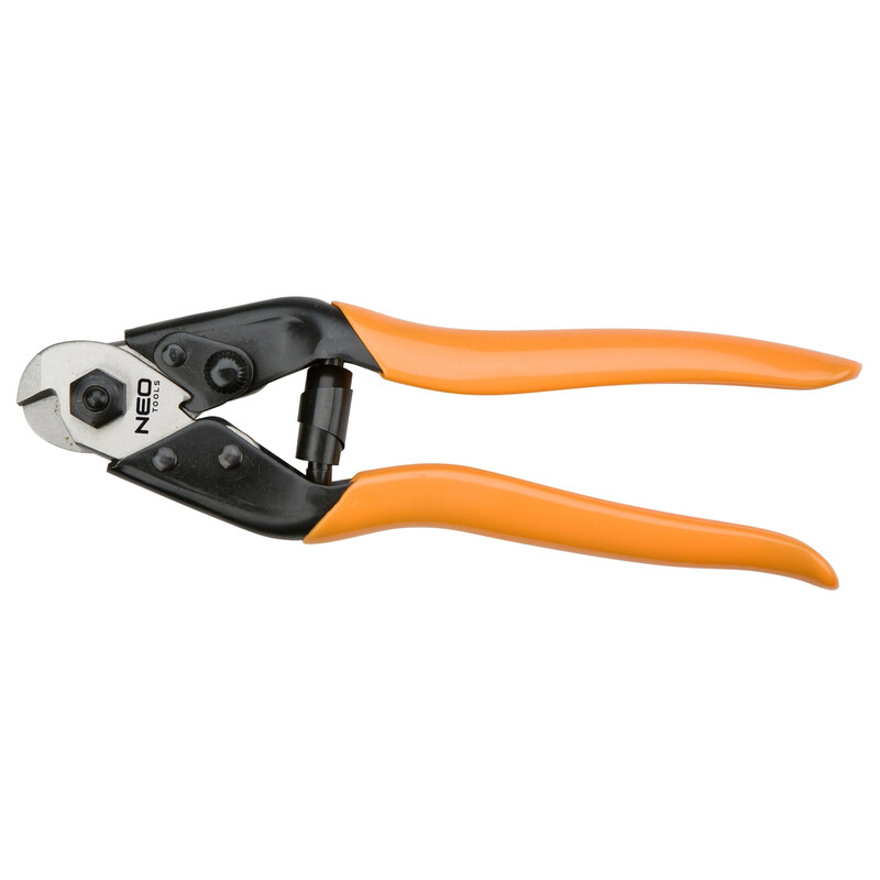 Ножницы NEO Tools для резки арматуры и стального троса, 190 мм (01-512)