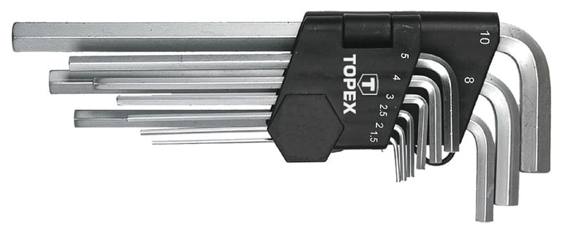 Ключи шестигранные Topex 35D956