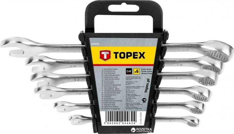 Ключі комбіновані Topex 35D755