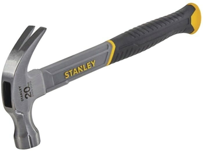 Молоток с загнутым гвоздодером Stanley Fiberglass DIN 560 г (STHT0-51310)